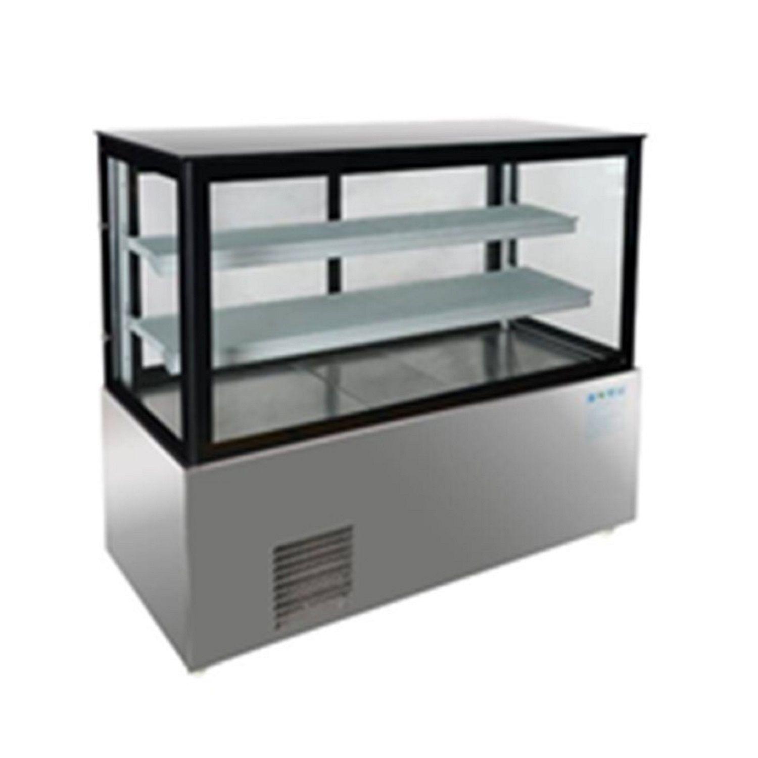 VITRINA PASTELERA HORIZONTAL ECOBECK MODELO KVPH-1500ZB RECTA BLANCA-0