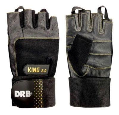 GUANTES DRB KING 2.0 PARA ENTRENAMIENTO Y PESAS (PAR) TALLA L-0