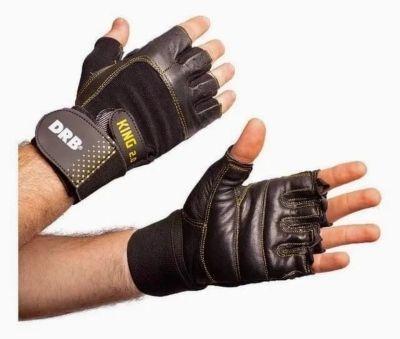 GUANTES DRB KING 2.0 PARA ENTRENAMIENTO Y PESAS (PAR) TALLA L-1