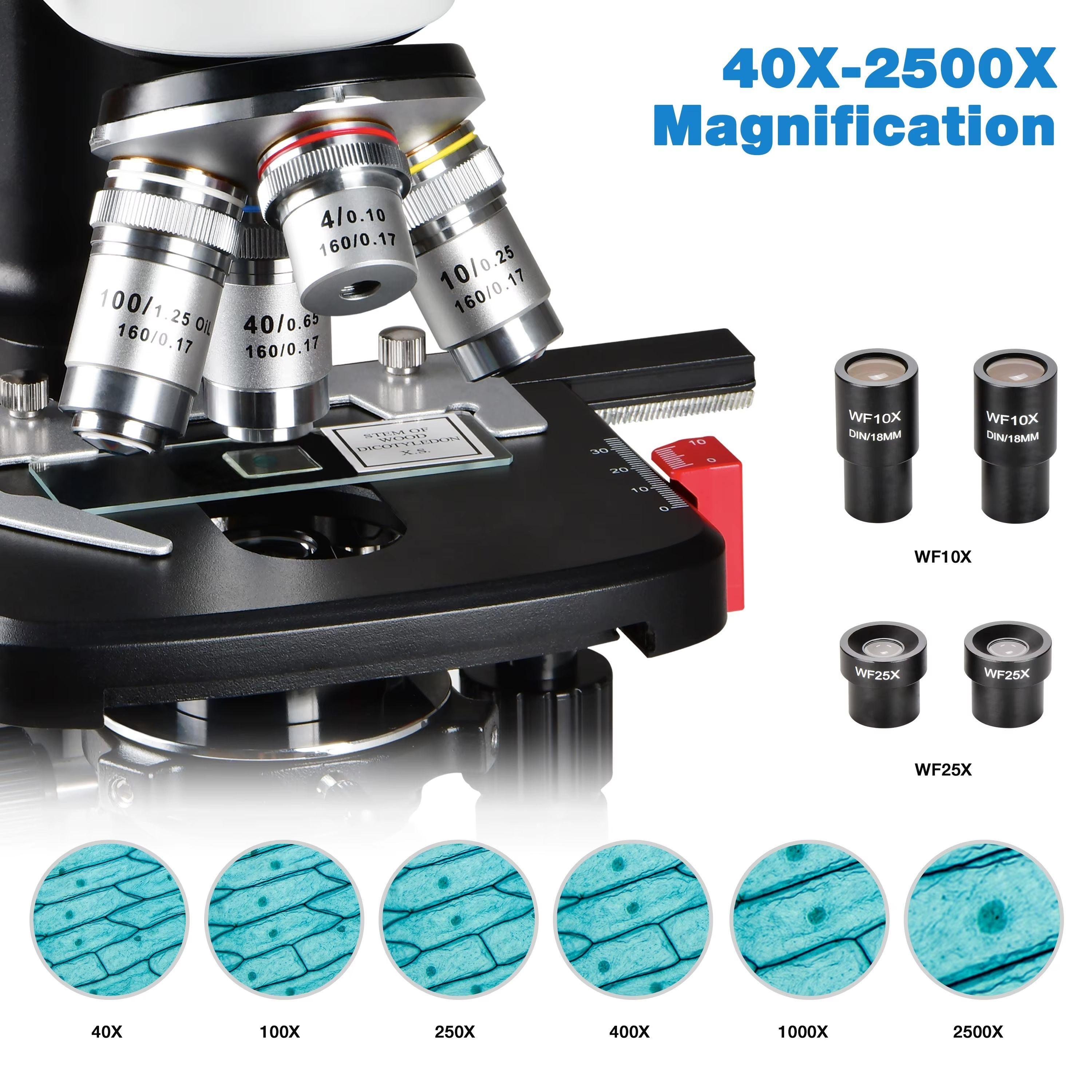 Microscopio Binocular Profesional BM ES1055-2