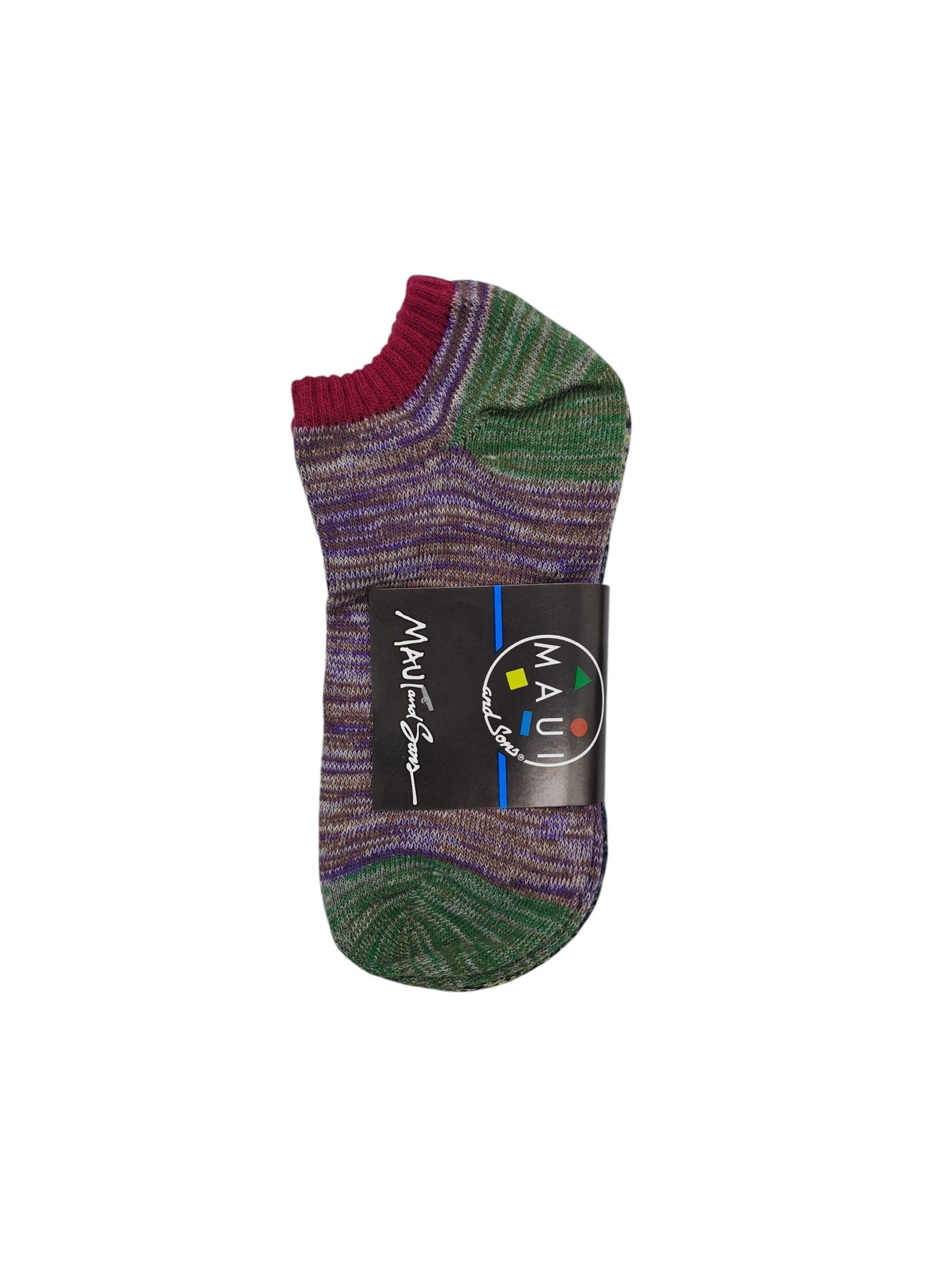 Calcetines Cortos Tobilleros Pack x3 Maui Multicolor-0