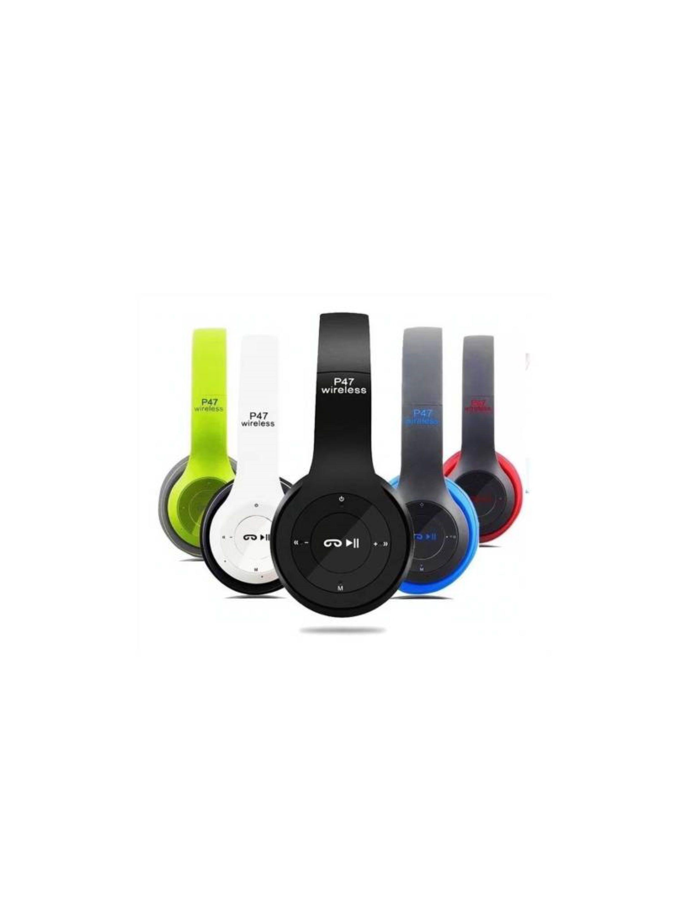 Audífono Bluetooth P47 Color Rojo-2