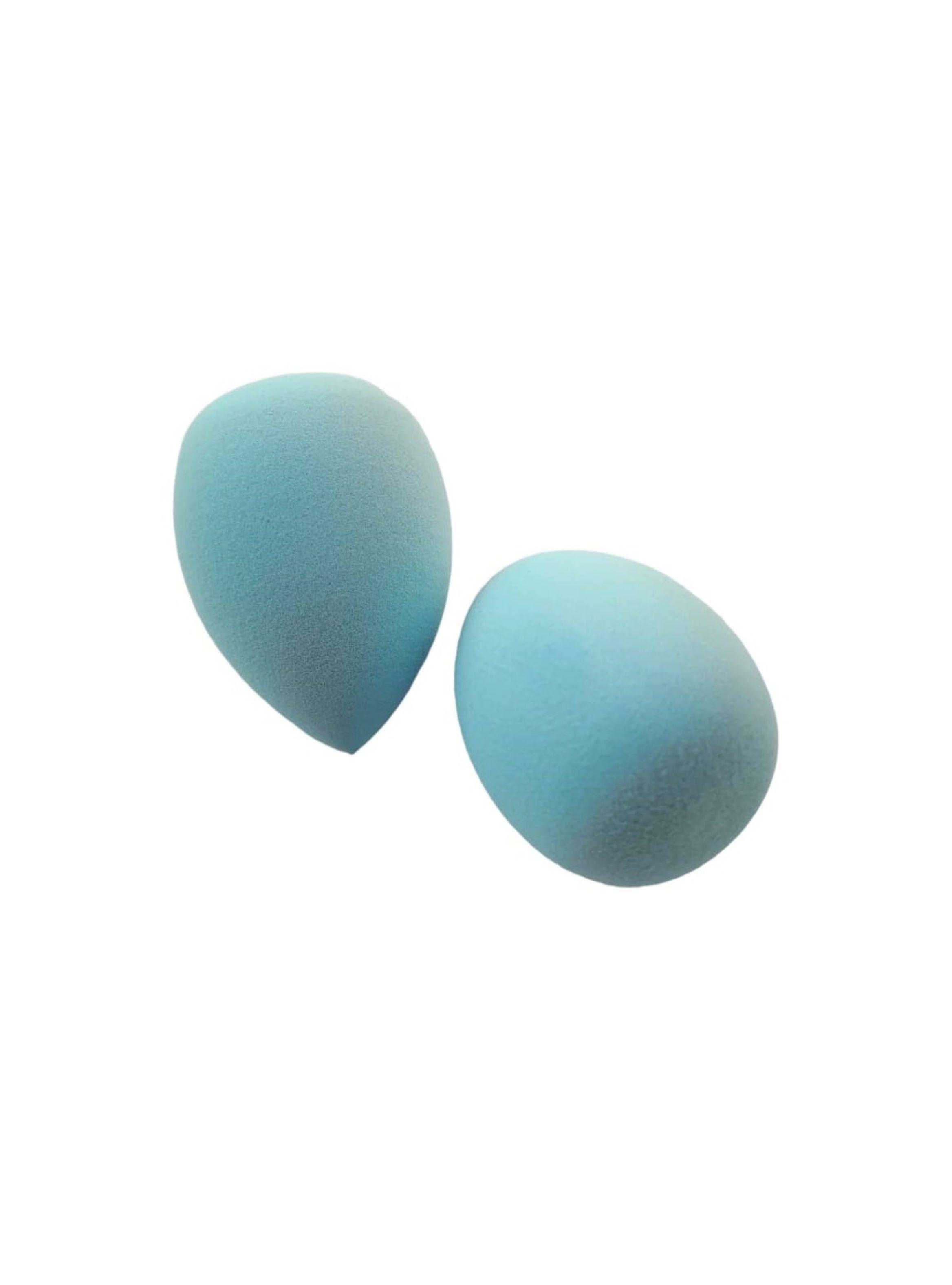 Set 2 Esponjas de Maquillaje 6 cms color Celeste-2
