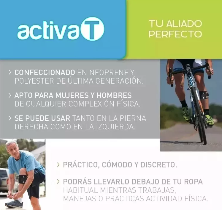 Rodillera Activa-t Alivia Lumbalgia Y Dolor De Rodilla-2