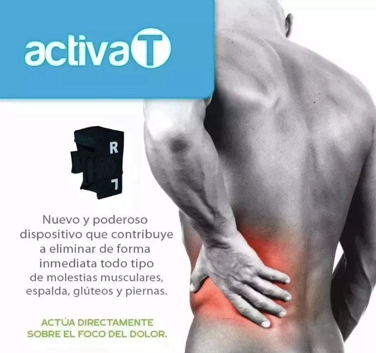 Rodillera Activa-t Alivia Lumbalgia Y Dolor De Rodilla-3