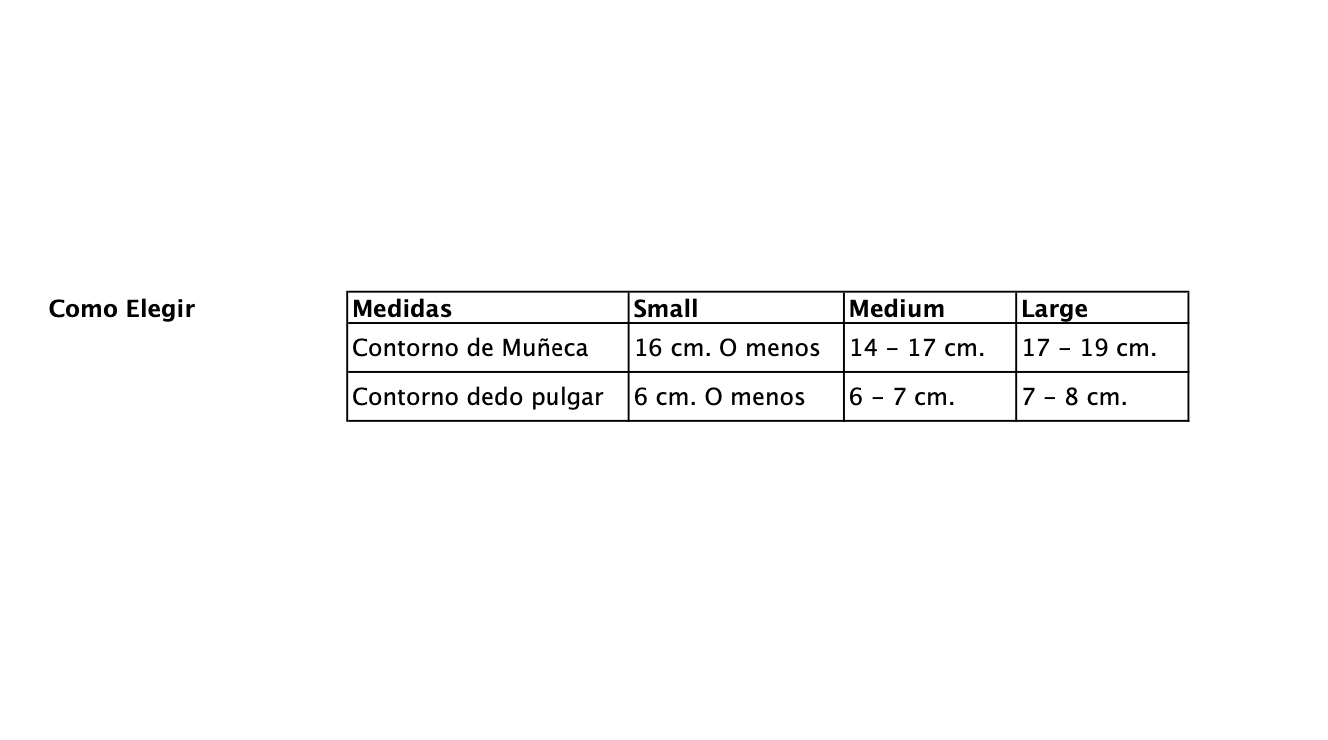 Muñequera Inmovilizadora dedo Pulgar Sport - Blunding-2