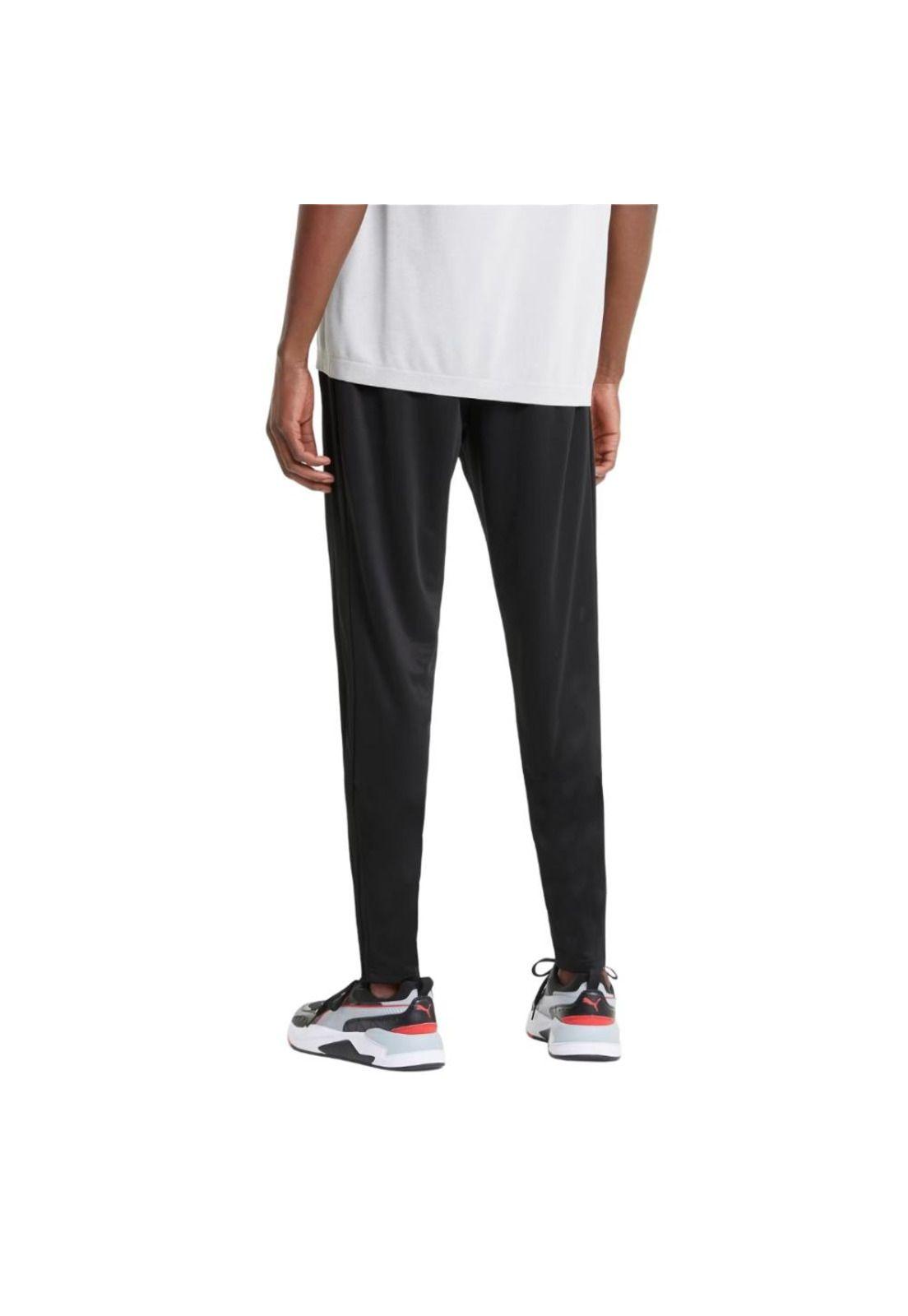 Pantalón Deportivo Hombre Active Tricot Negro Puma-3