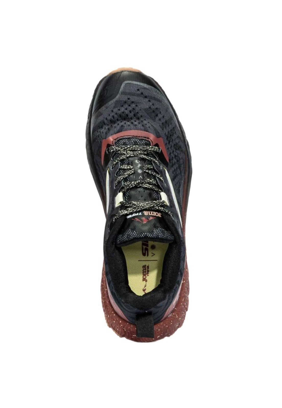 Zapatilla Trail Running Mujer Sima 24 Negro Café Joma-2