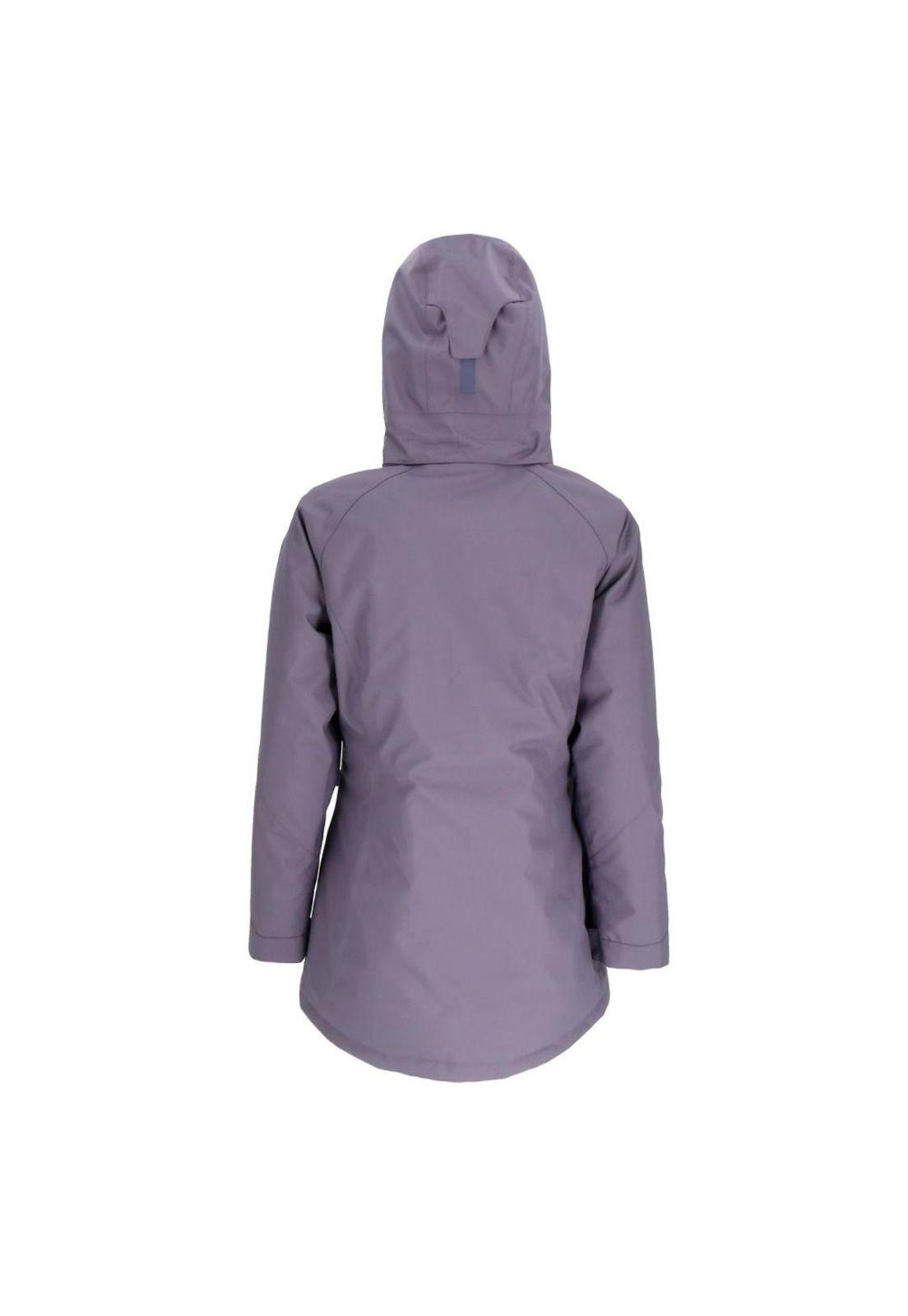 Chaqueta Térmica Impermeable Mujer Vertex Mora Doite-2