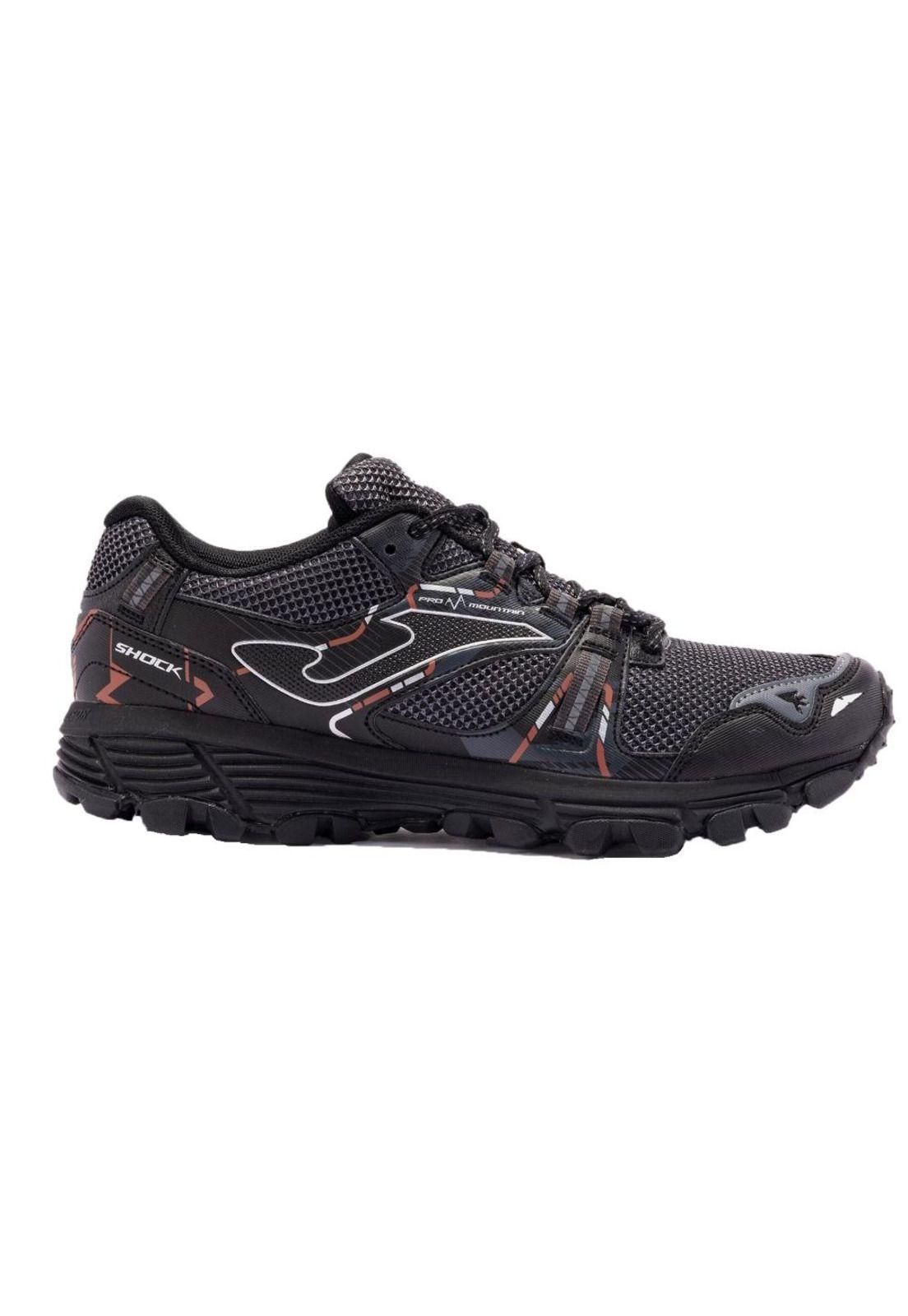 Zapatilla Trail Running Hombre Shock Gris Oscuro Joma-0