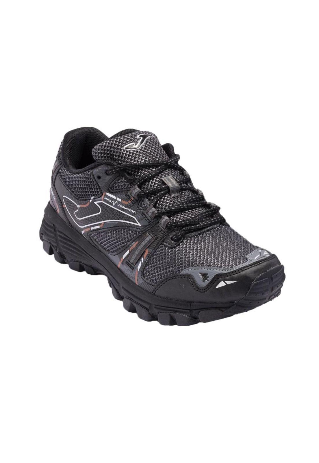 Zapatilla Trail Running Hombre Shock Gris Oscuro Joma-1