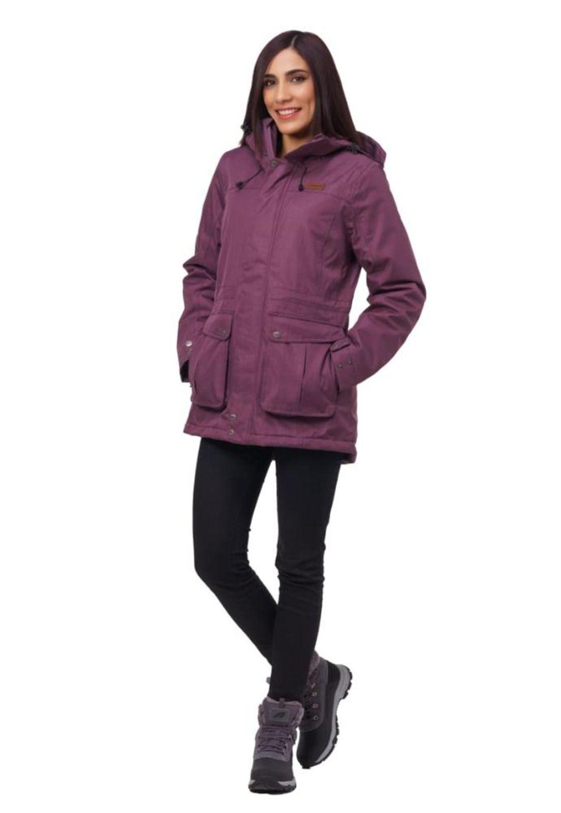 Chaqueta Mujer Andorra Therm Púrpura Aparso-2