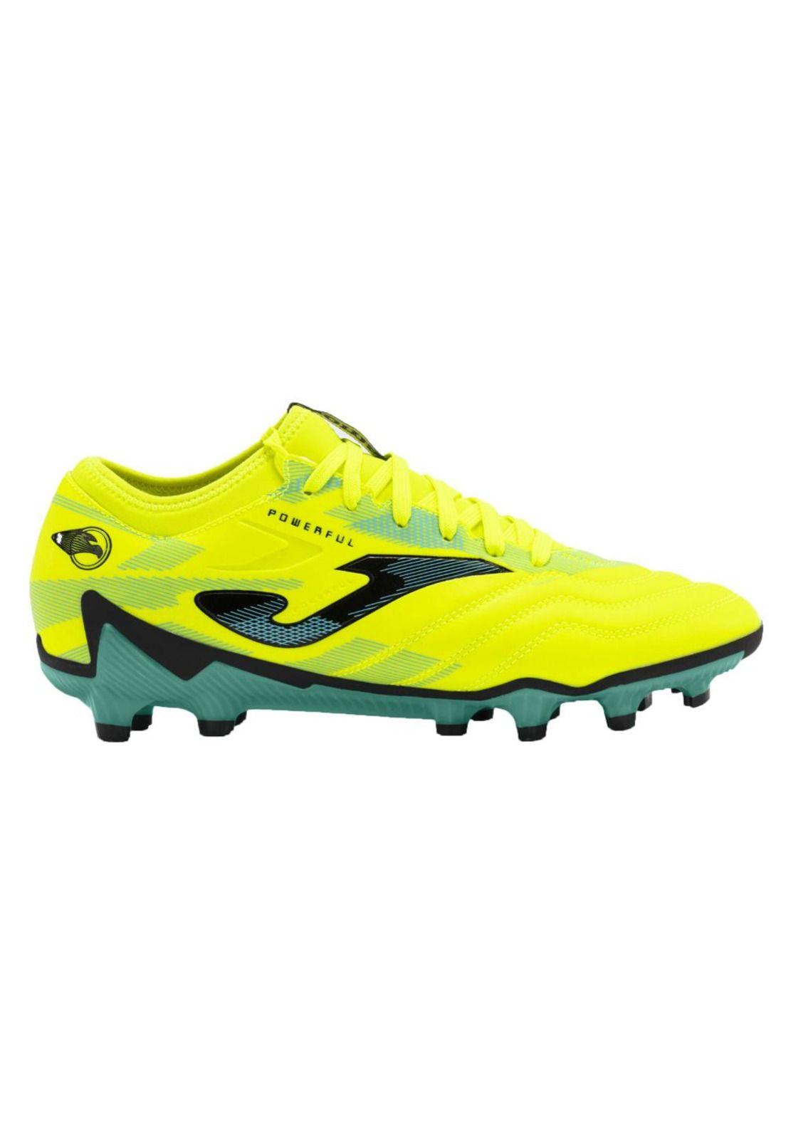 Zapatilla Fútbol Fg Hombre Powerful Amarillo Fluor Joma-0