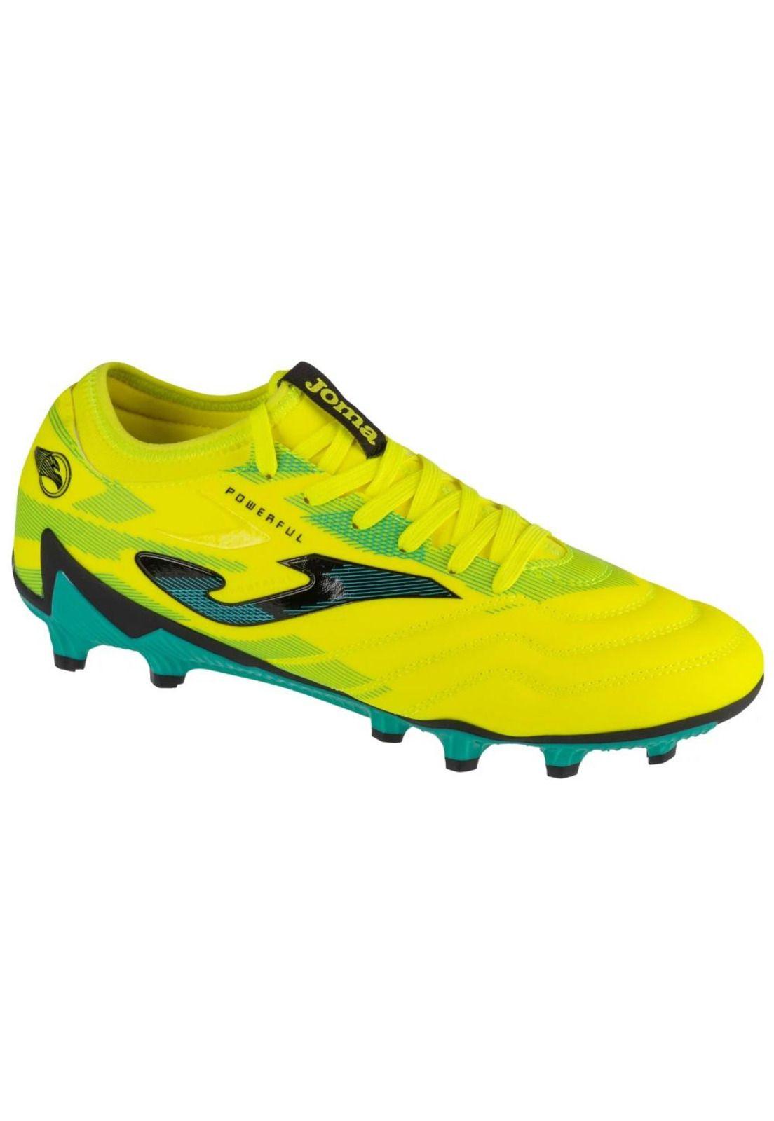 Zapatilla Fútbol Fg Hombre Powerful Amarillo Fluor Joma-1
