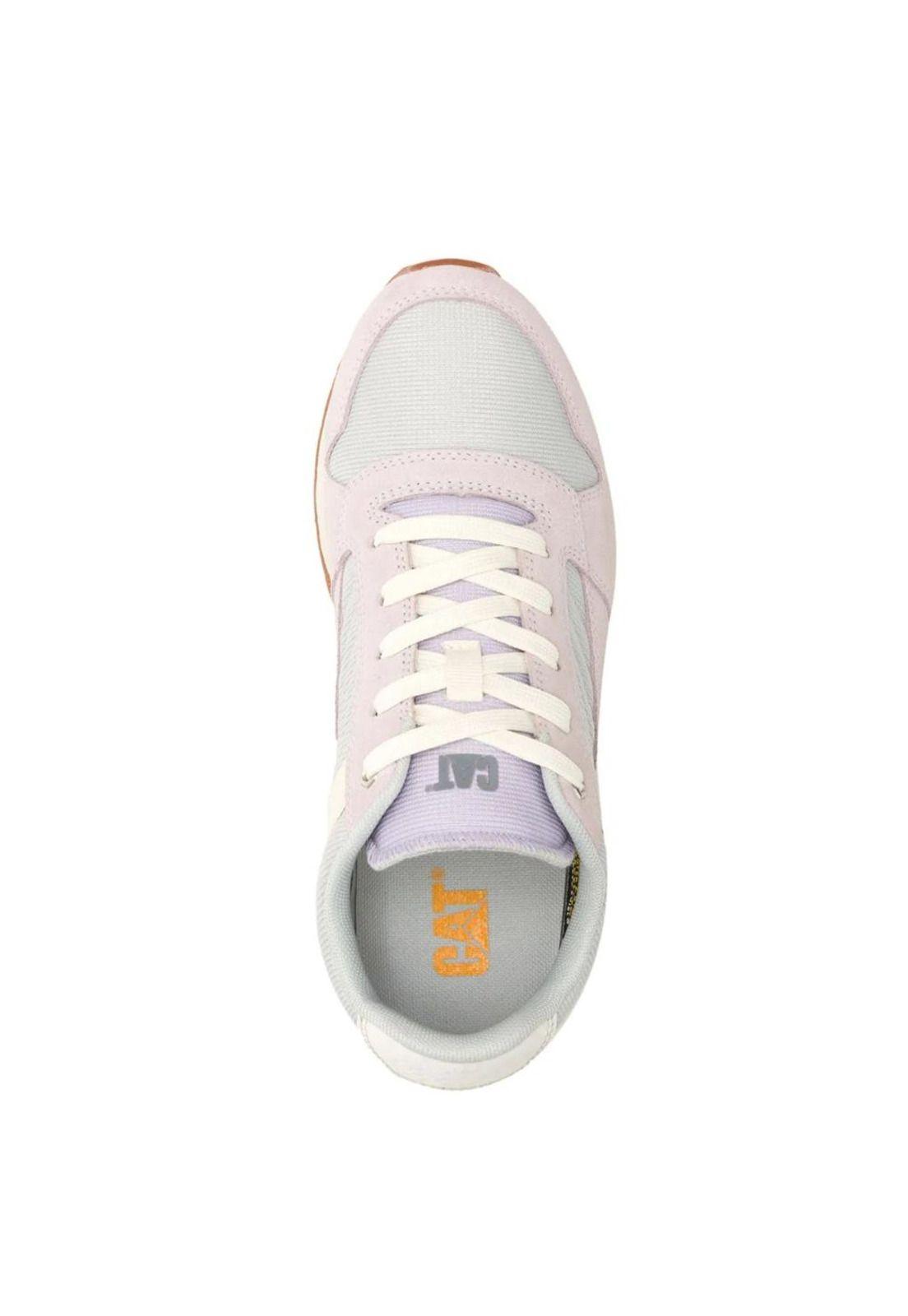 Zapatilla Mujer Ventura Gris Pastel Cat-2