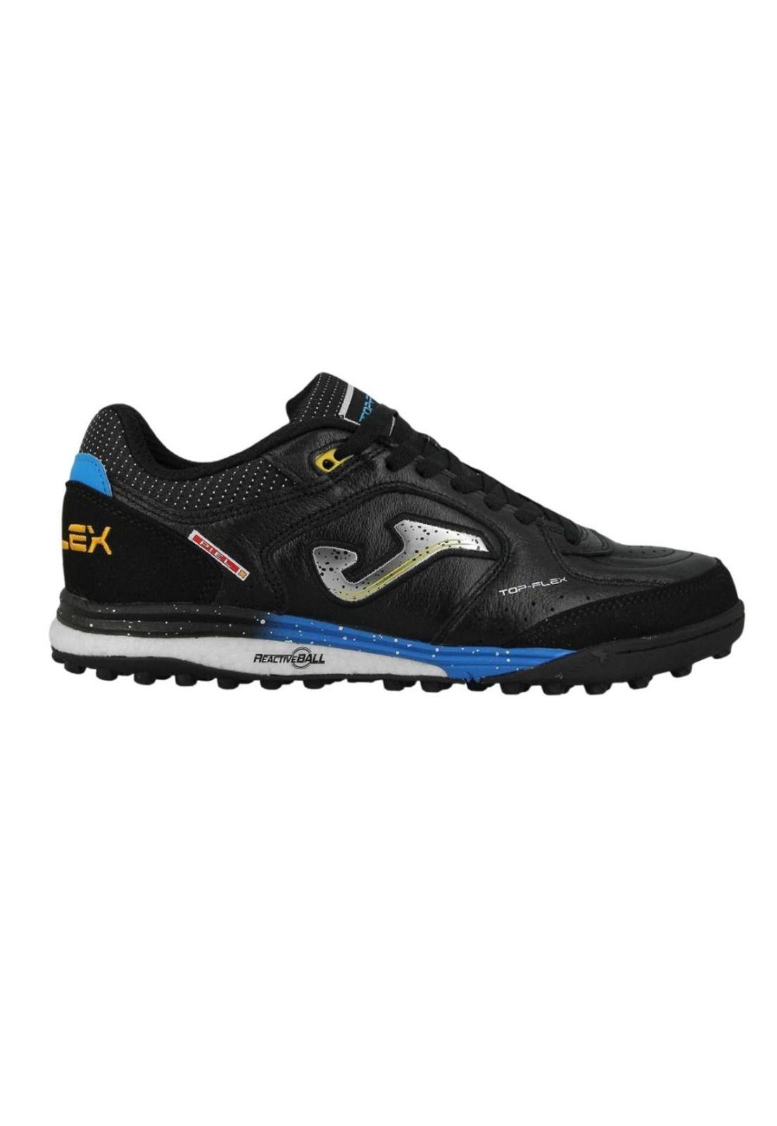 Zapatilla Fútbol Turf Hombre Top Flex Negro Joma-0