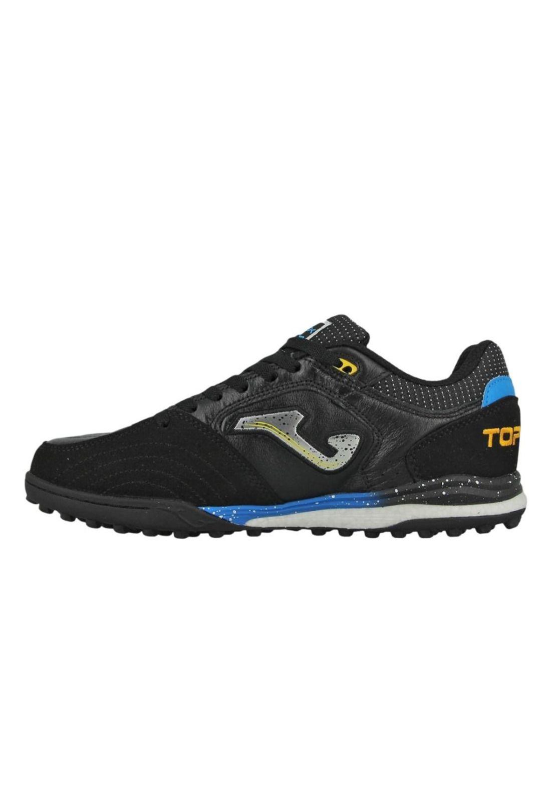 Zapatilla Fútbol Turf Hombre Top Flex Negro Joma-1