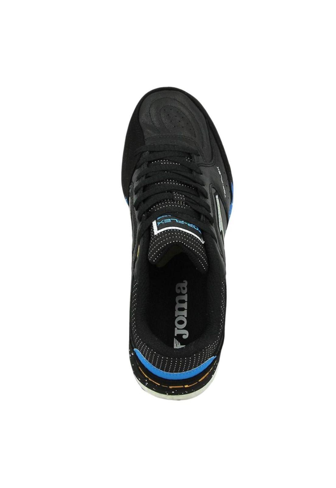 Zapatilla Fútbol Turf Hombre Top Flex Negro Joma-2
