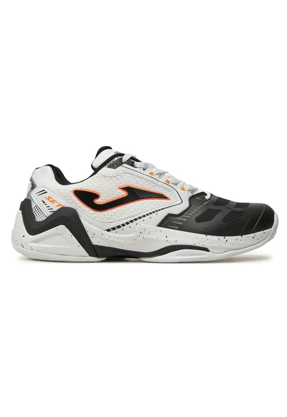 Zapatilla Tenis Hombre Set 24 Blanco Negro Joma-0