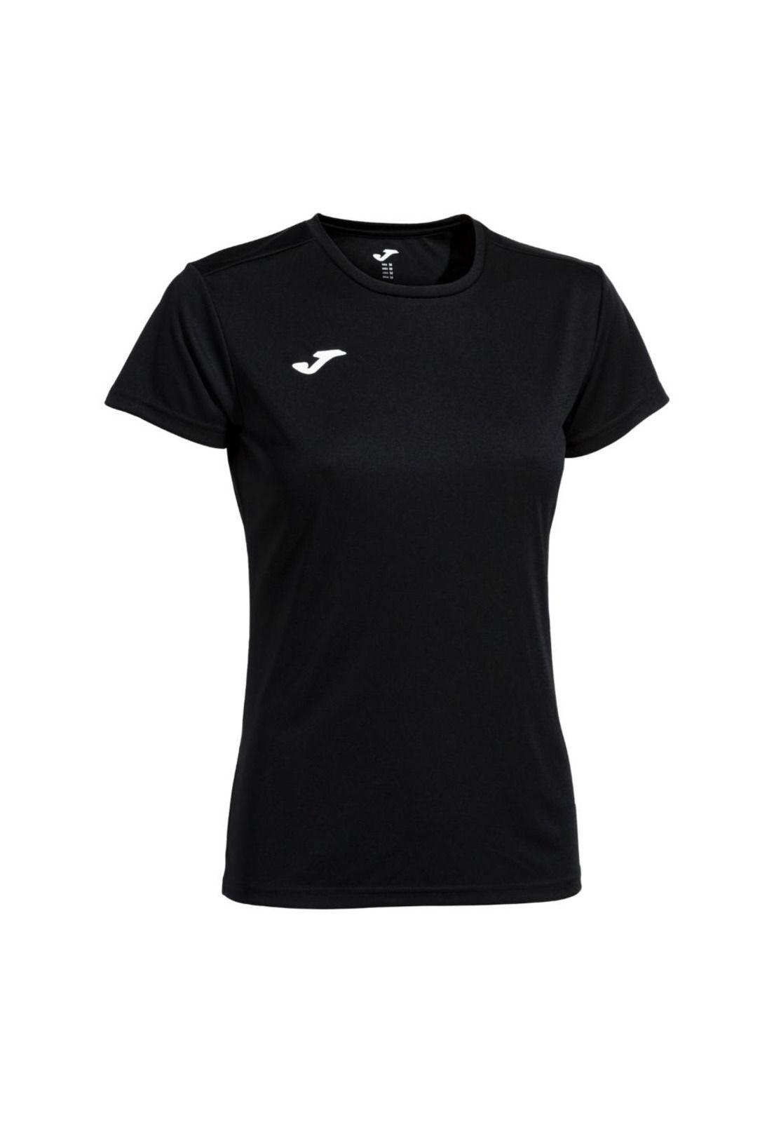 Polera Deportiva Mujer Combi Negro Joma-0