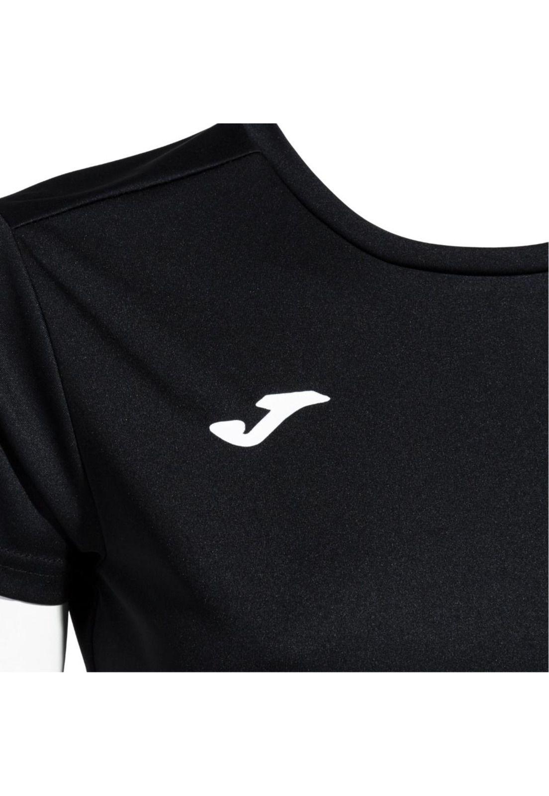 Polera Deportiva Mujer Combi Negro Joma-3