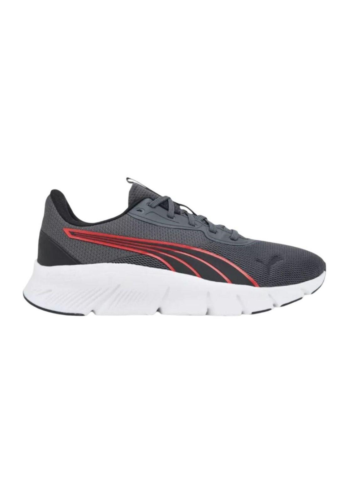 Zapatilla Running Hombre Flex Focus Gris Puma-0