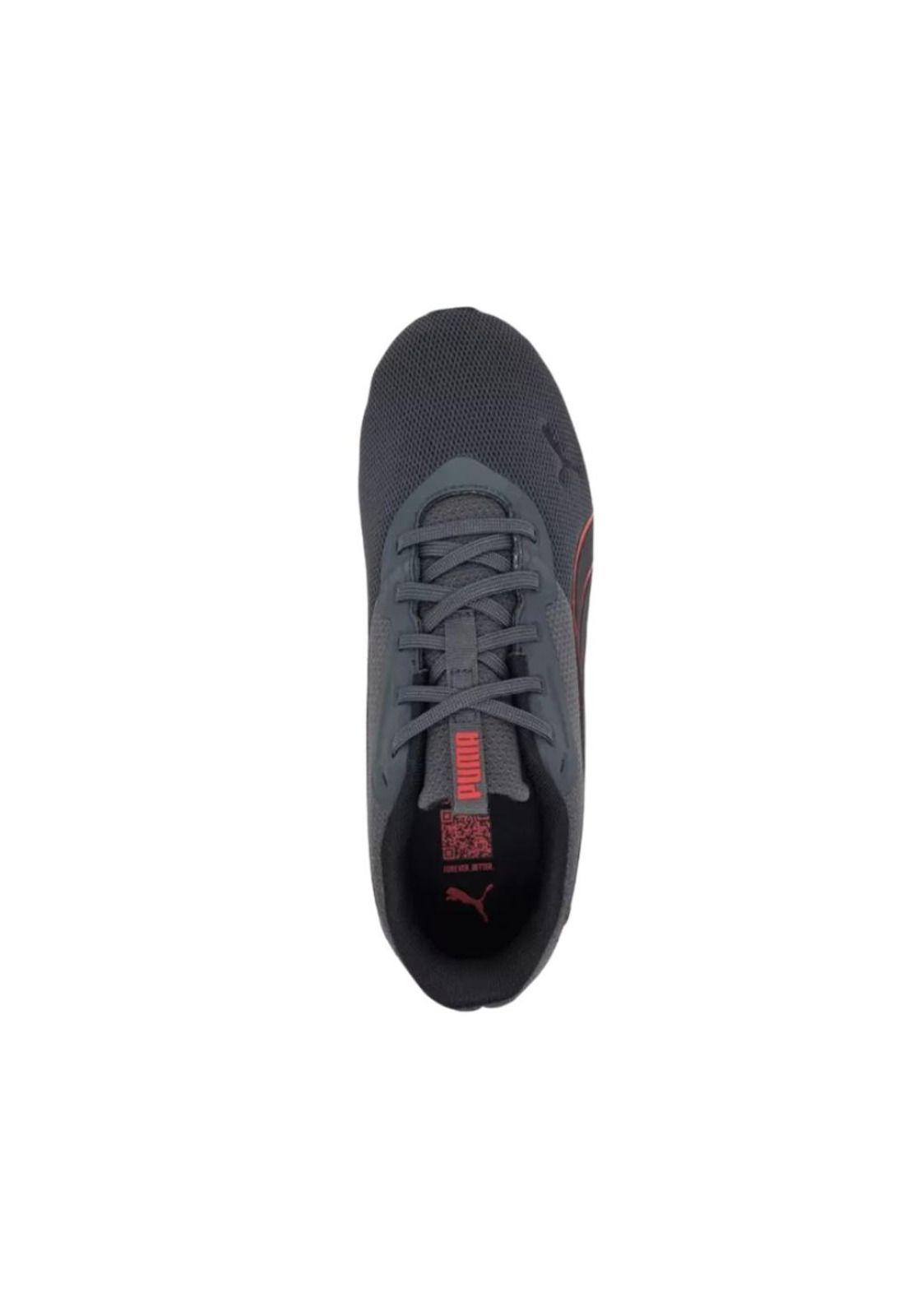 Zapatilla Running Hombre Flex Focus Gris Puma-2