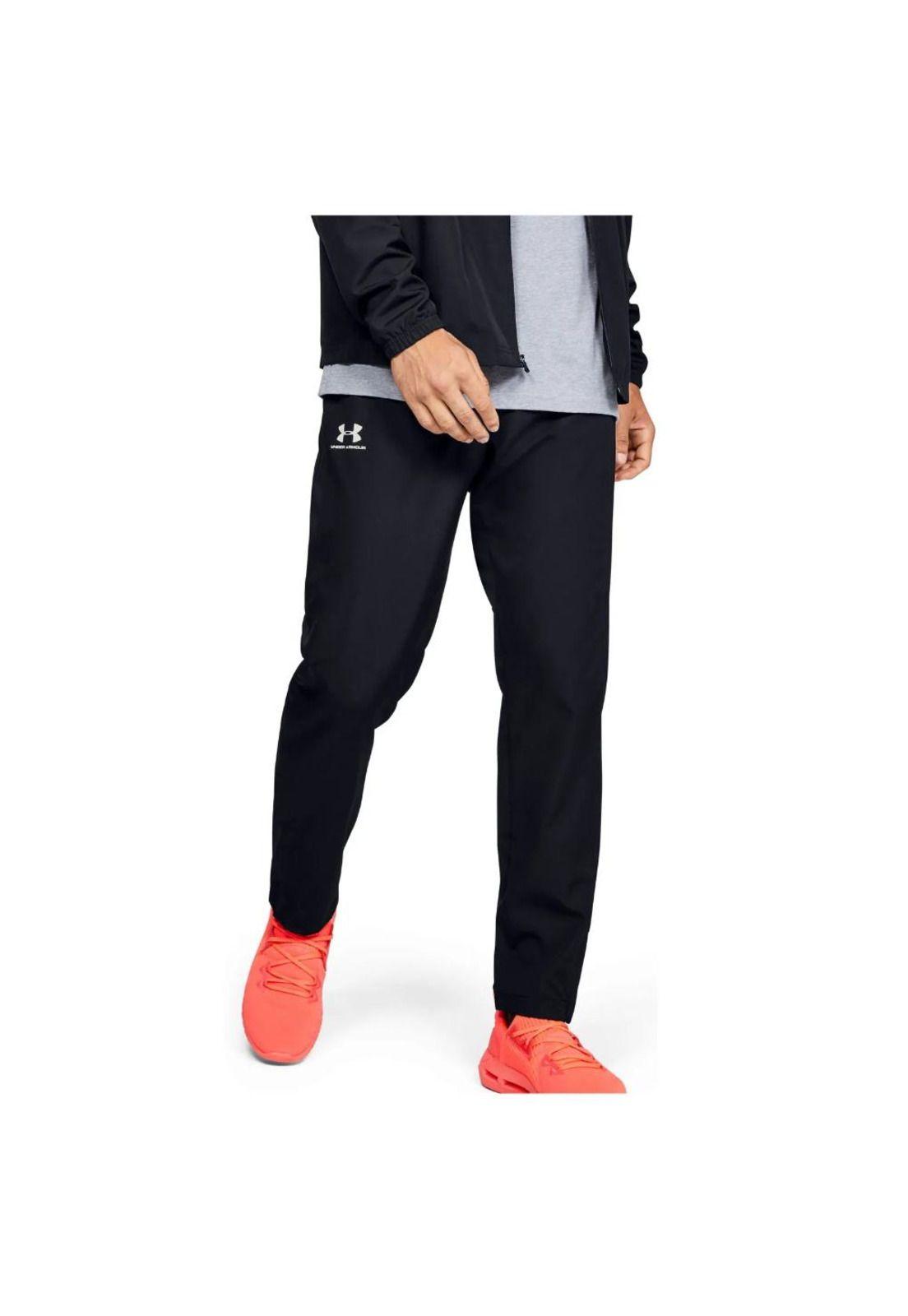 Pantalón Deportivo Hombre Vital Woven Negro Under Armour-2