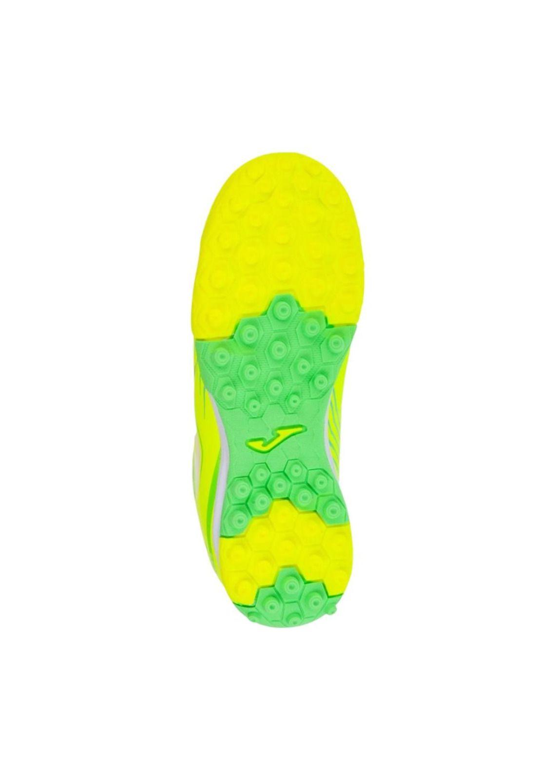 Zapatilla Futbol Kids Propulsión JR Amarillo Fluor Joma-3
