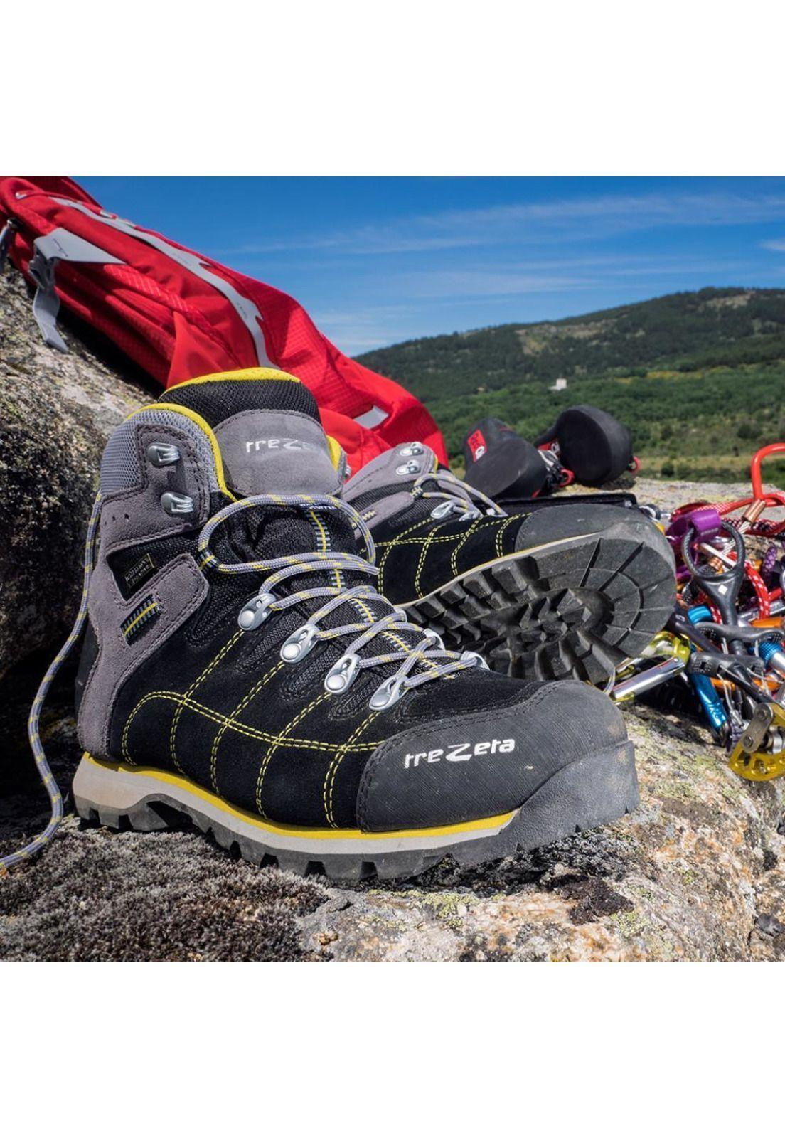 Botín Outdoor Hombre Hurricane Evo Negro Trezeta-3