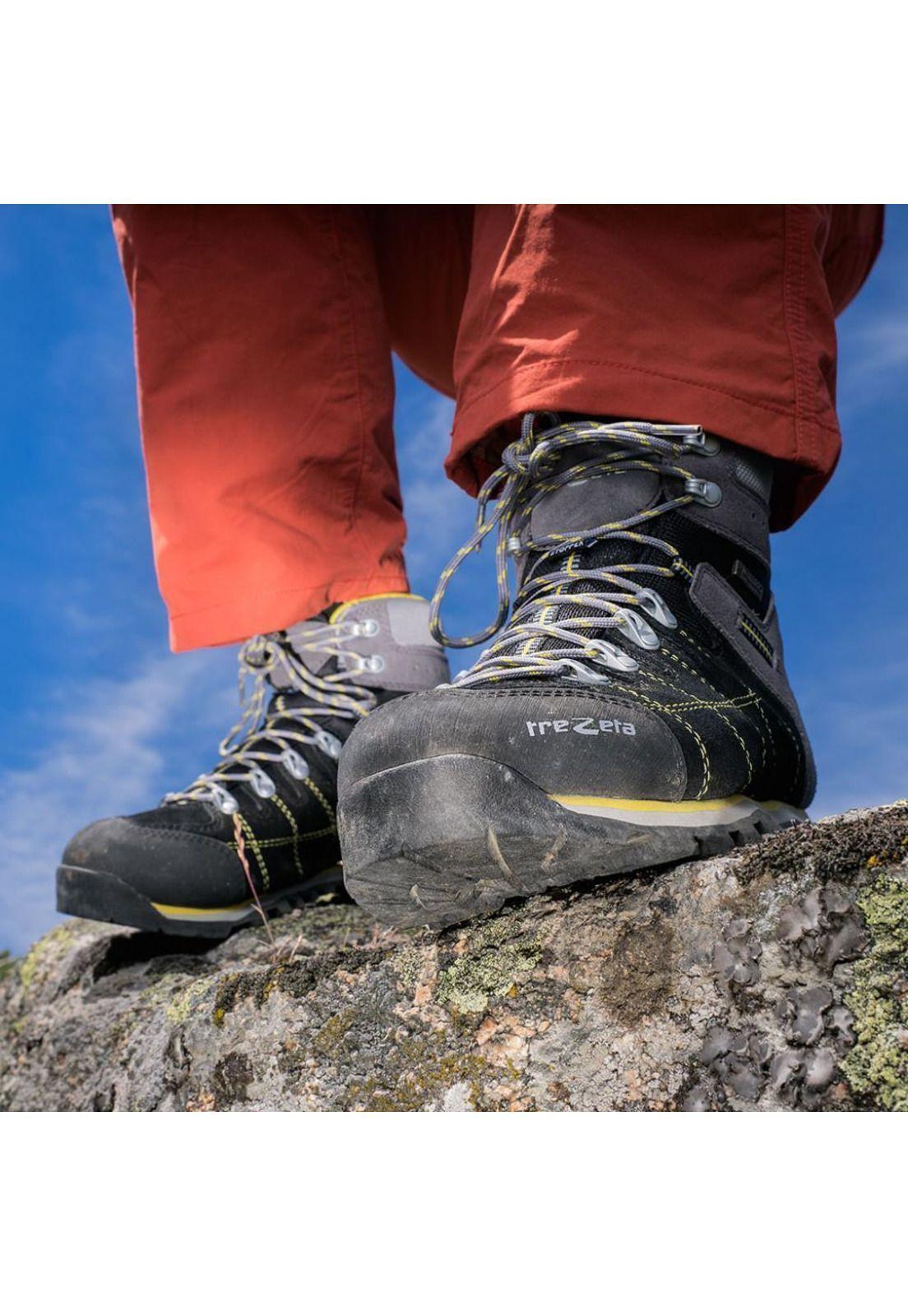 Botín Outdoor Hombre Hurricane Evo Negro Trezeta-5
