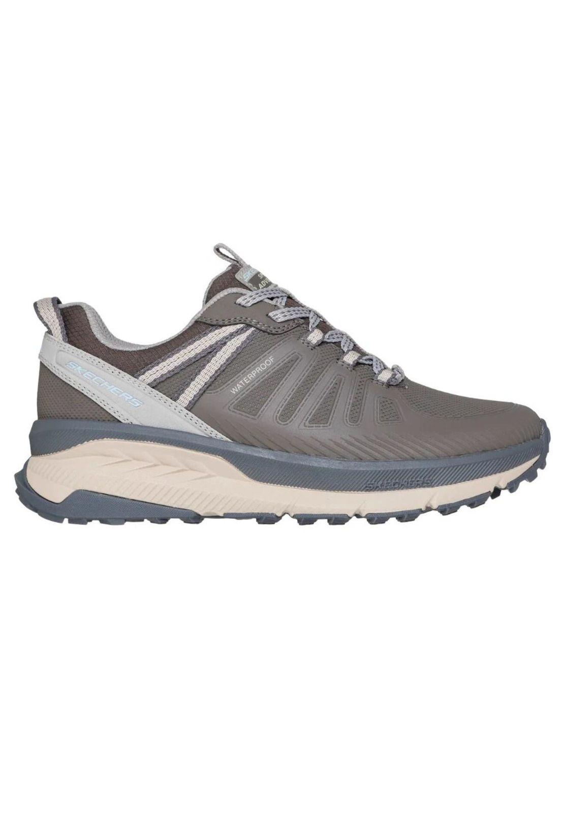 Zapatilla Impermeable Mujer Switch Back Gris Skechers-0