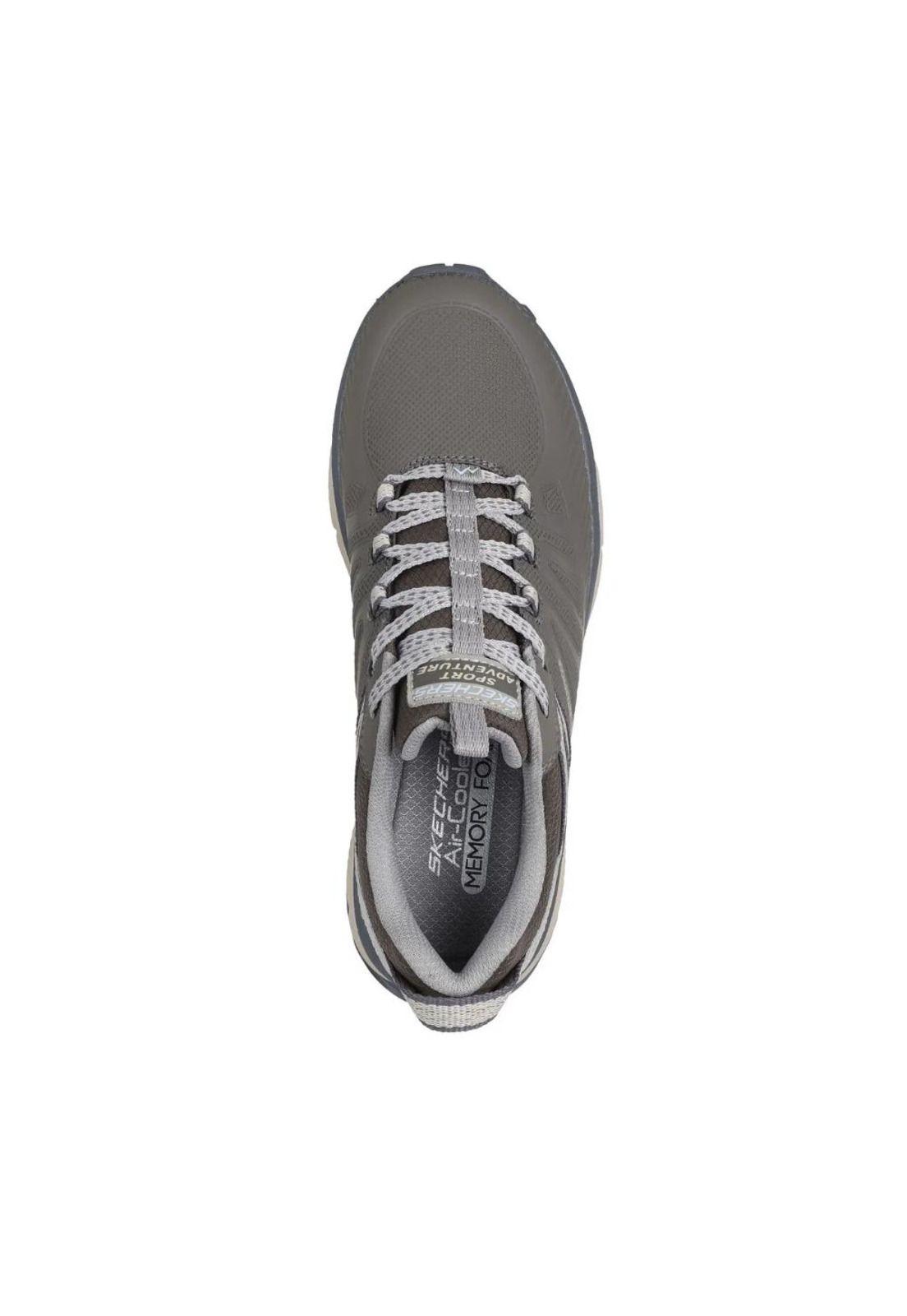 Zapatilla Impermeable Mujer Switch Back Gris Skechers-2