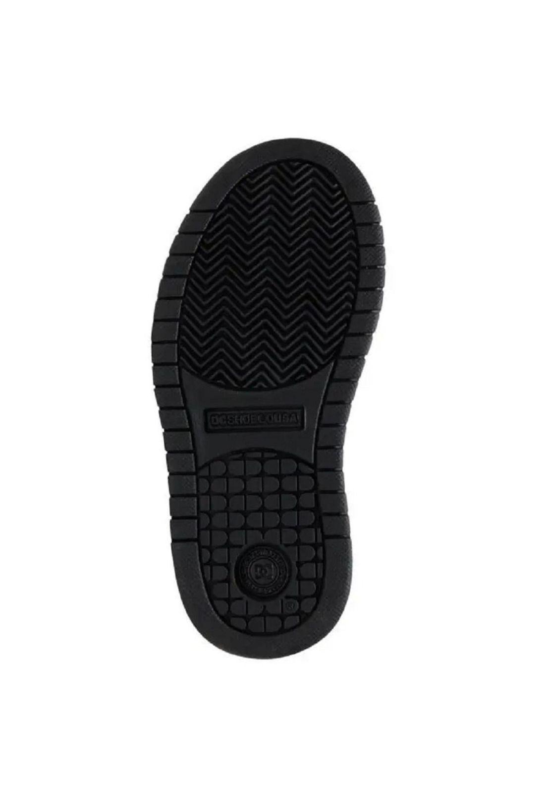 Zapatilla Kids Court Graffik Negro DC-3