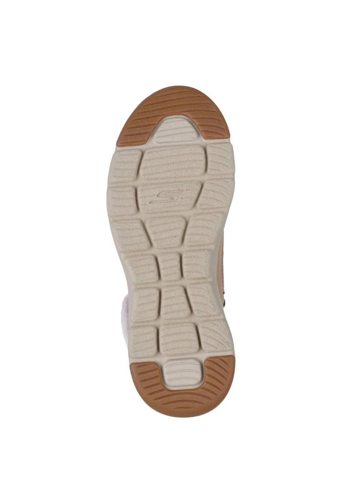 Botín Mujer Glacial Ultra Café Skechers-3