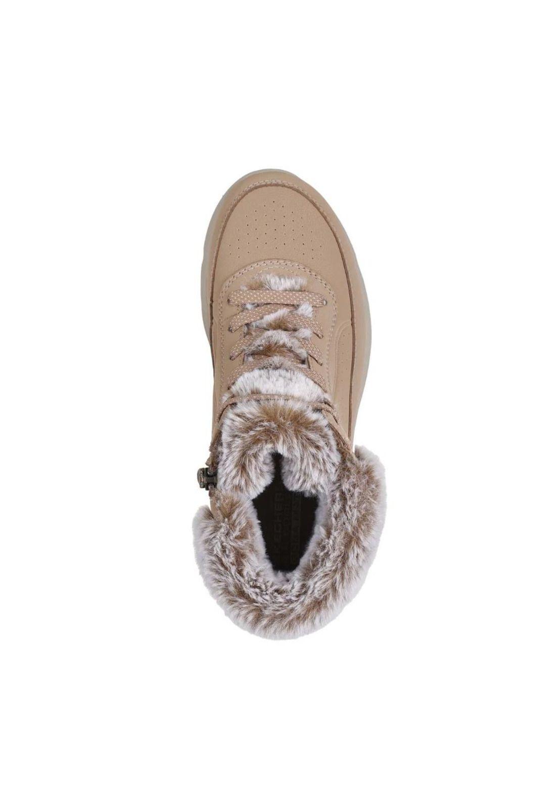 Botín Mujer Glacial Ultra Café Skechers-2