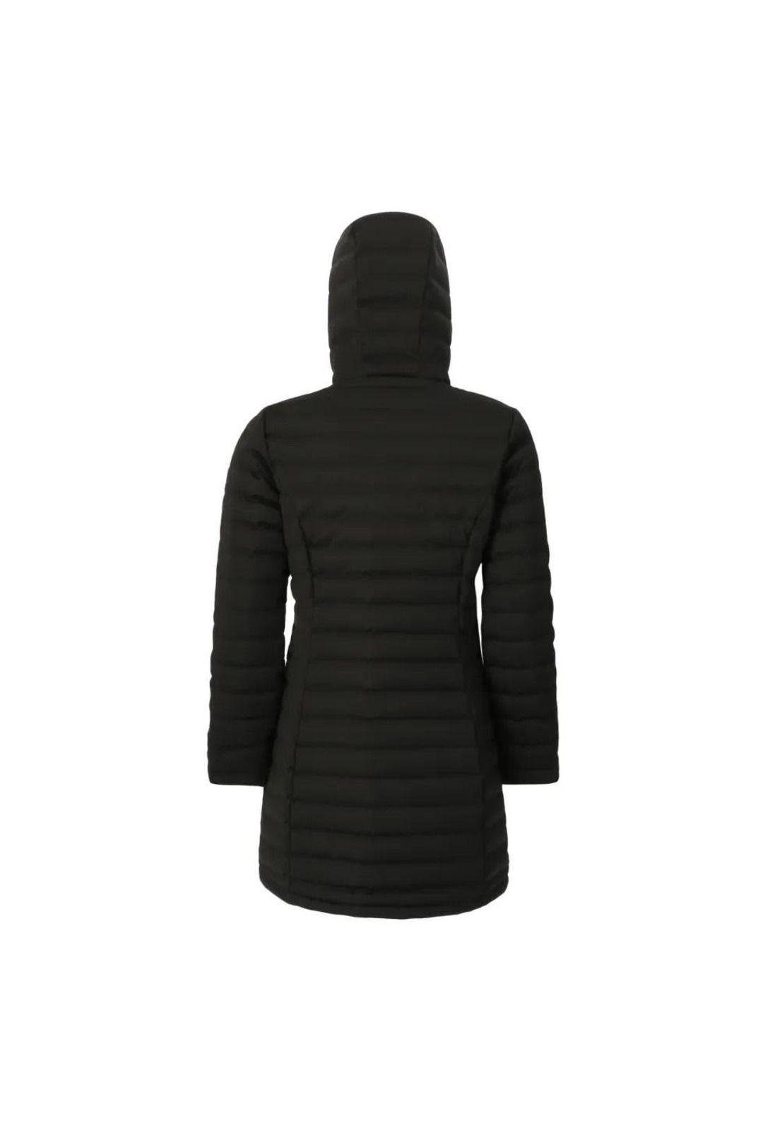 Parka Pluma Mujer Lilit Negro Doite-2