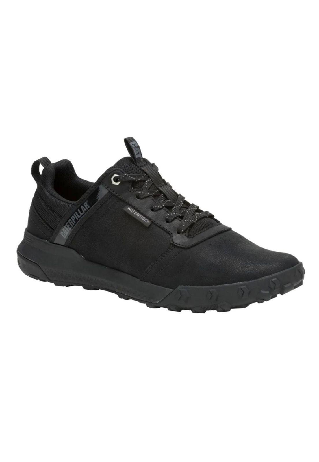 Zapatilla Hombre Hex Ready Slip On Negro Cat-1