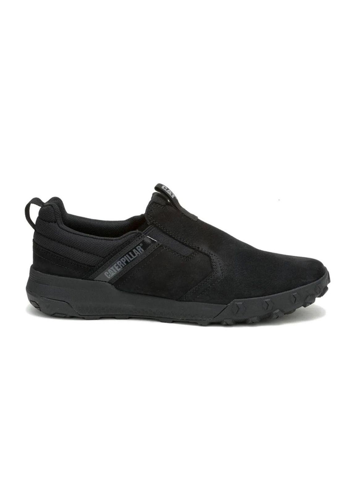 Zapatilla Hombre Hex Ready Slip On Negro Cat-0