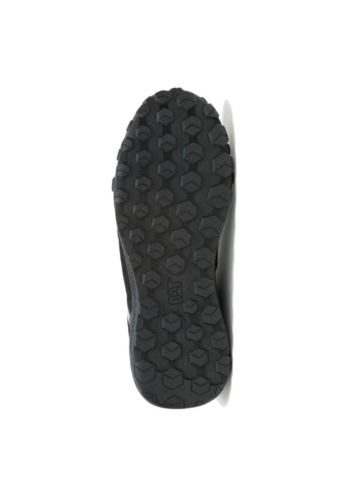 Zapatilla Hombre Hex Ready Slip On Negro Cat-3