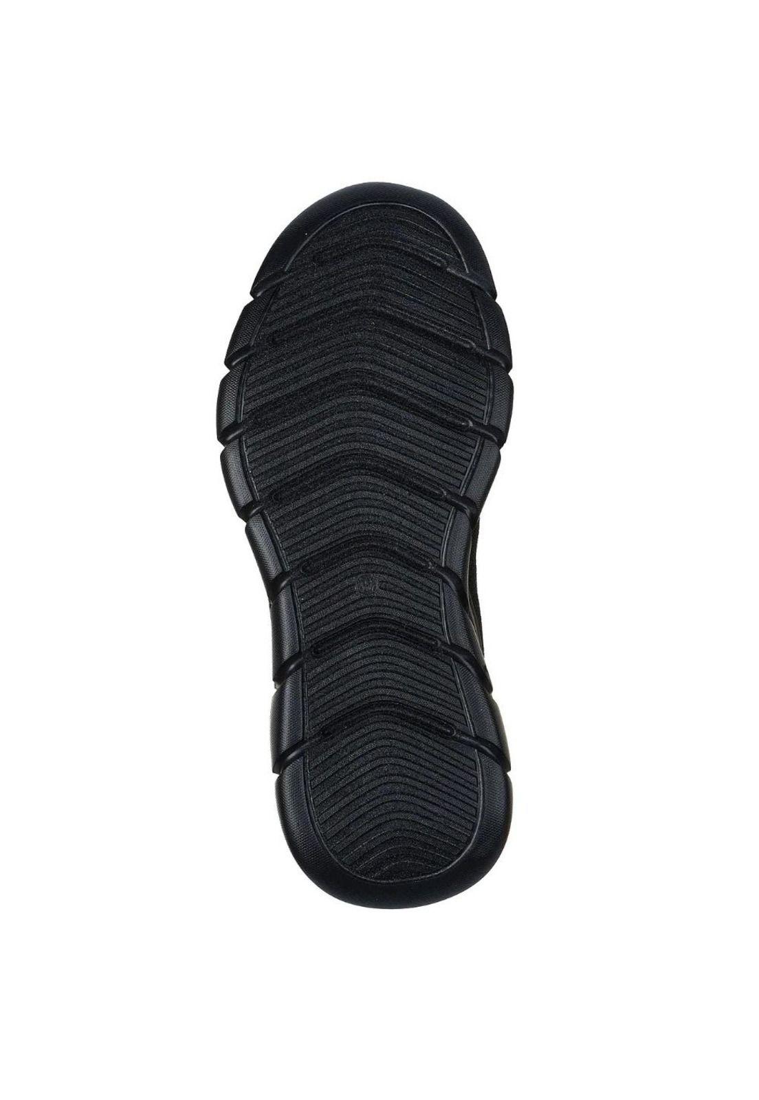 Zapatilla Hombre Bobs Flex Negro Skechers-3