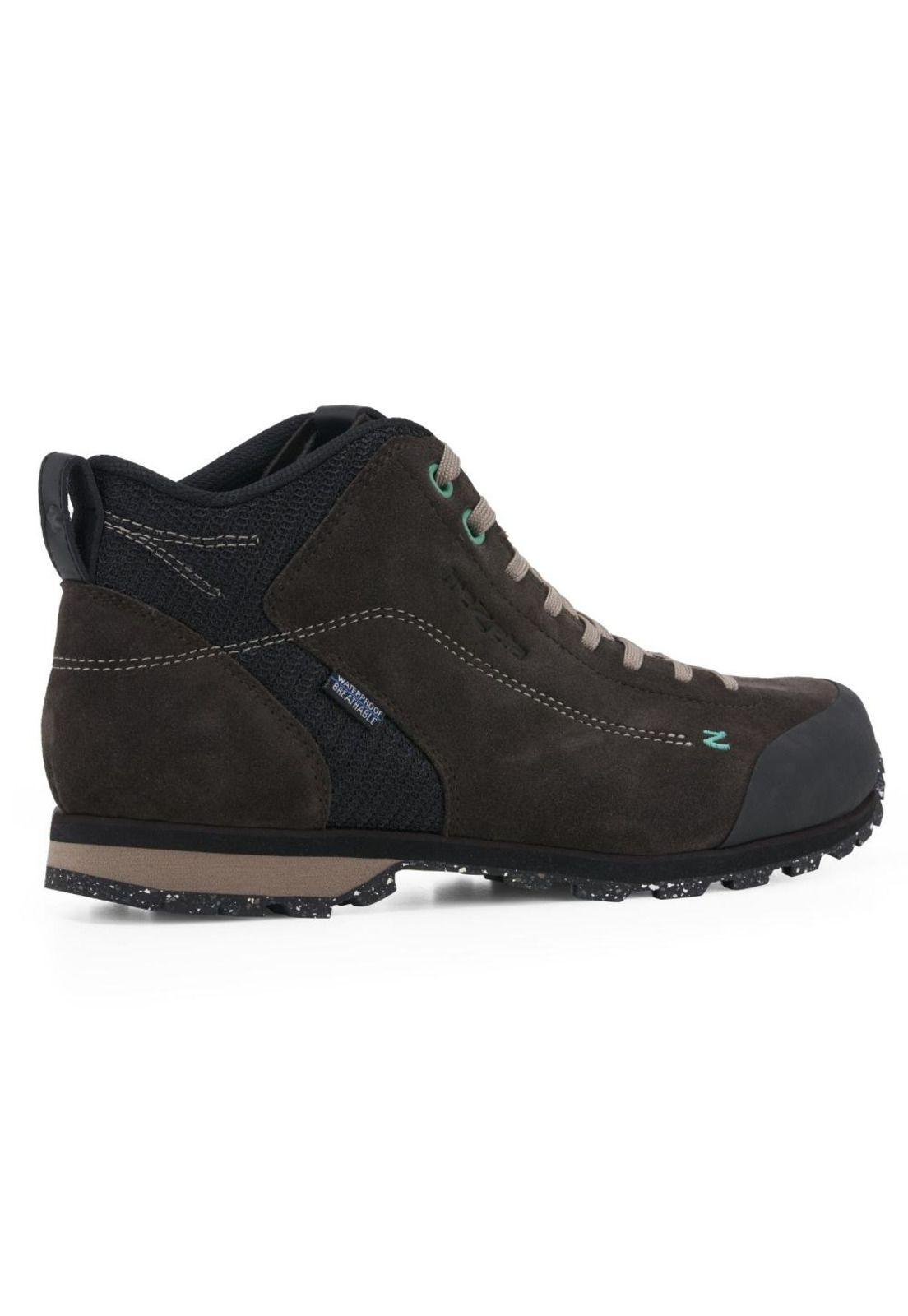 Botín Waterproof Hombre Zeta Mid Café Oscuro Trezeta-1