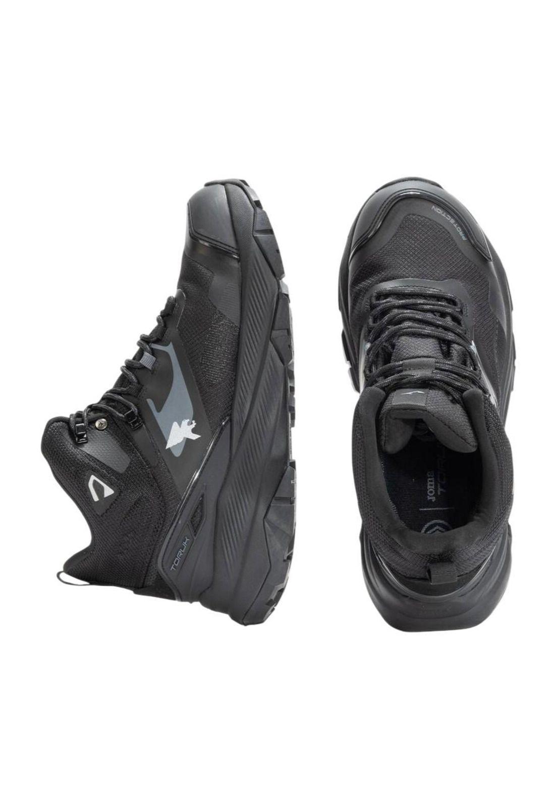 Botín Outdoor Hombre Toruk Hi Negro Joma-2