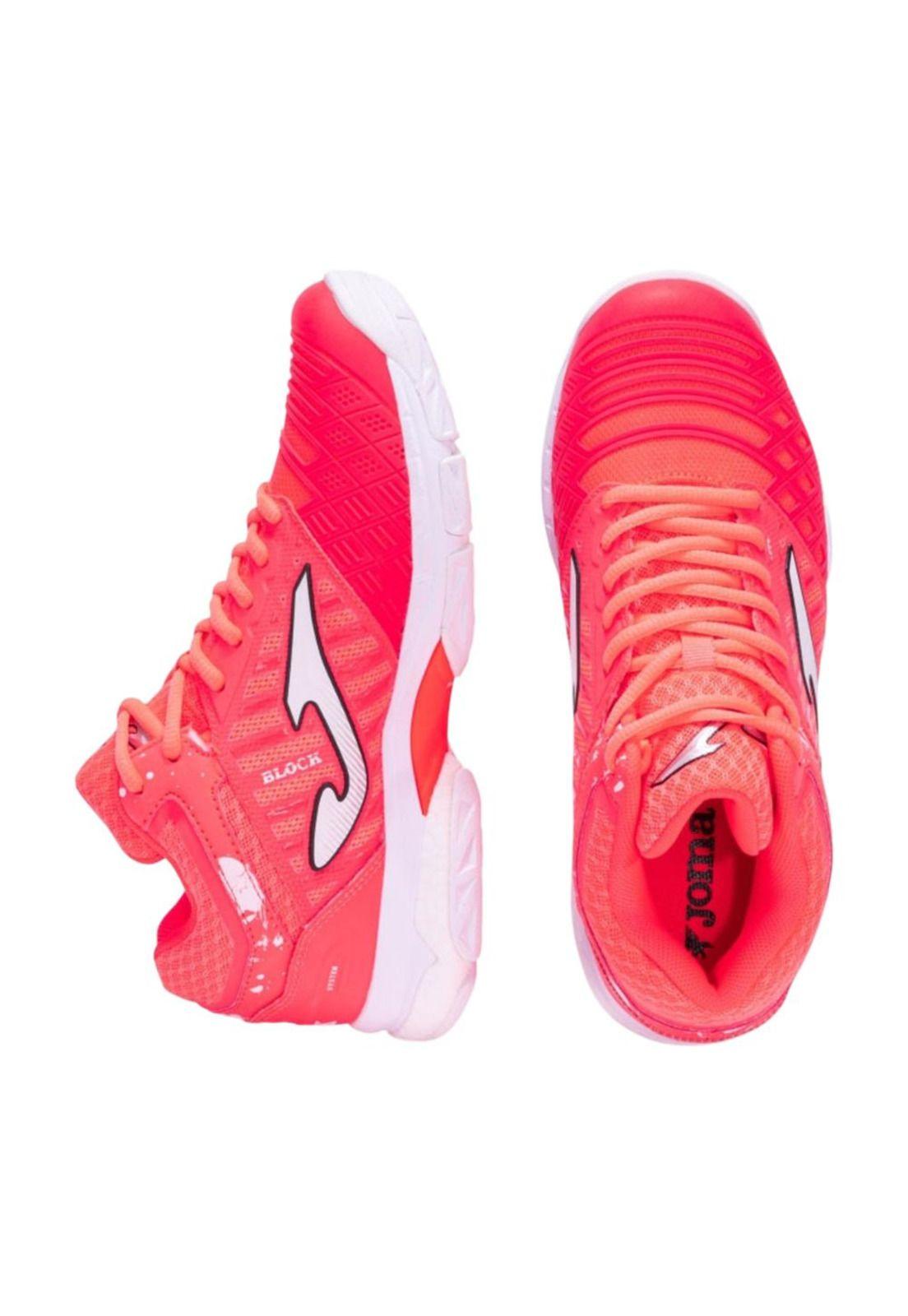 Zapatilla Voleibol Mujer V. Blok Rosa Joma-2