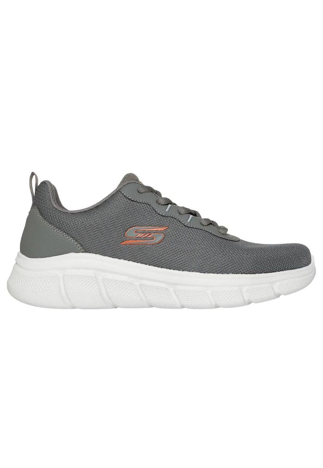 Zapatilla Hombre Bobs B Flex Icy Gris Skechers-0