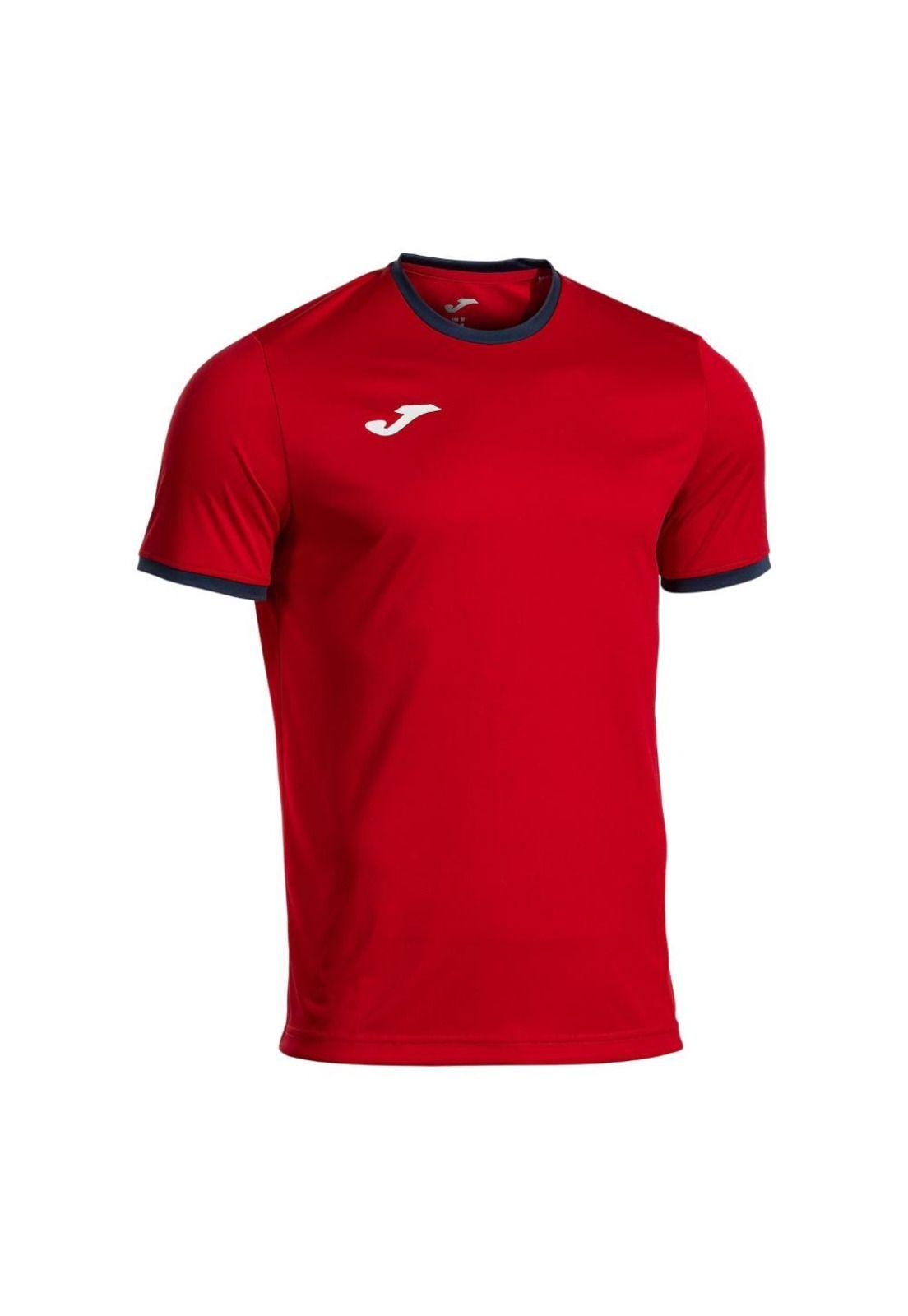 Polera Deportiva Hombre Combi Premium Rojo Azul  Joma-0