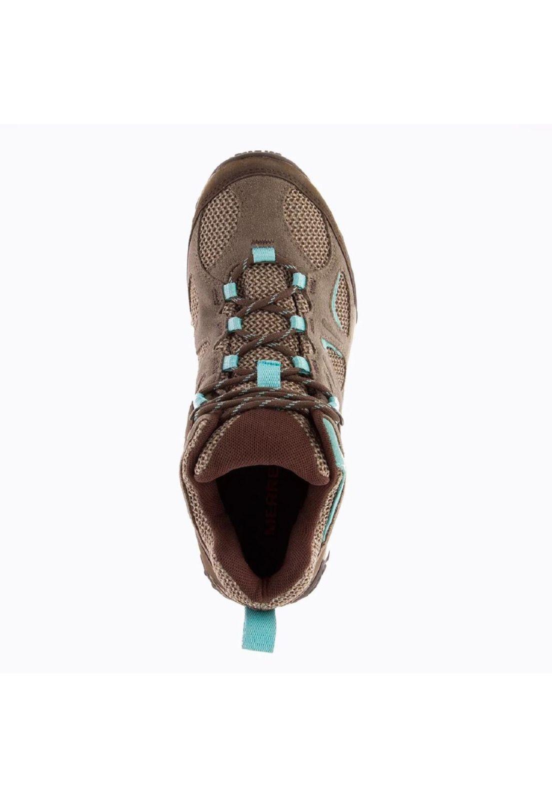 Botín Waterproof Mujer Yokota 2 Mid Café Merrell-2