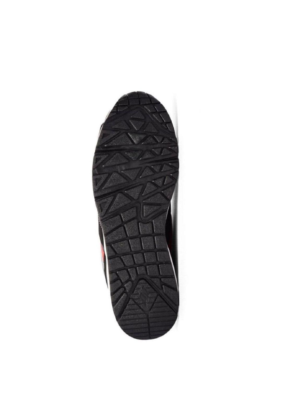 Zapatilla Kids Uno Gen1 Negro Rojo Skechers-3