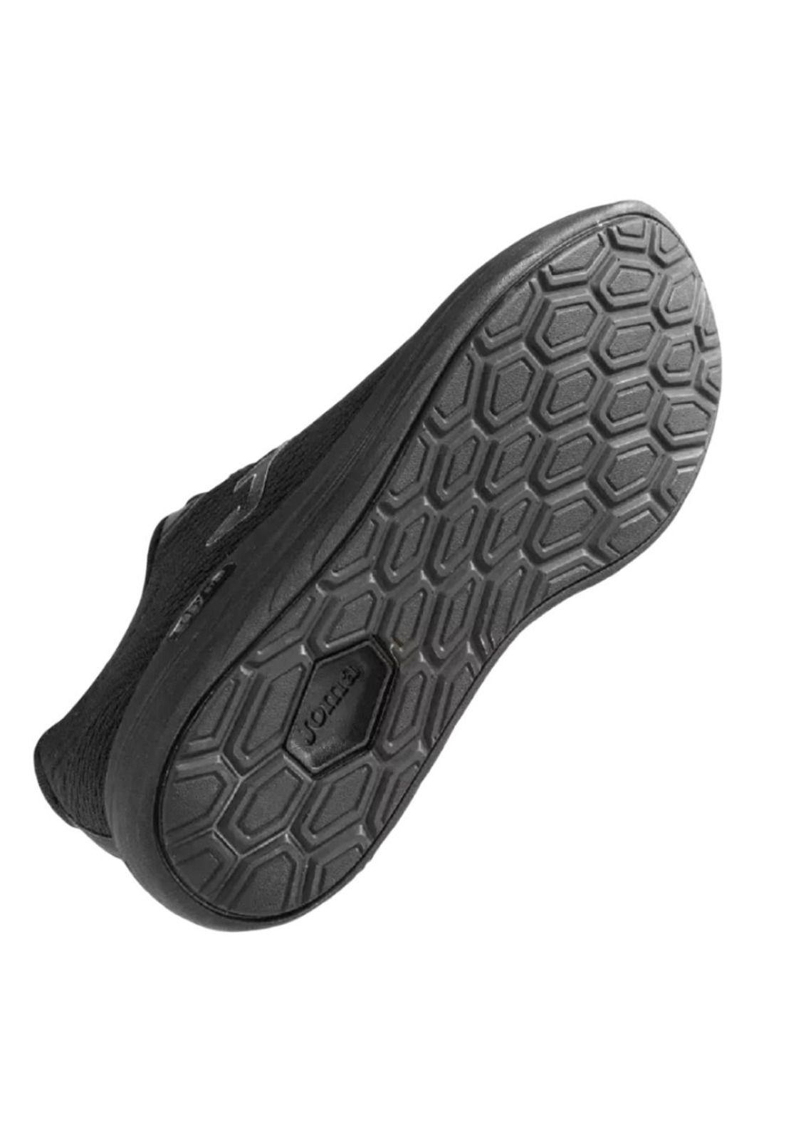 Zapatilla Casual Hombre C. Ribbon Negro Joma-3