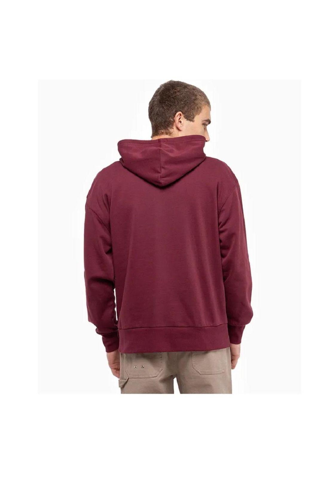Polerón Hombre Hoodie Cons Burdeo Converse-2